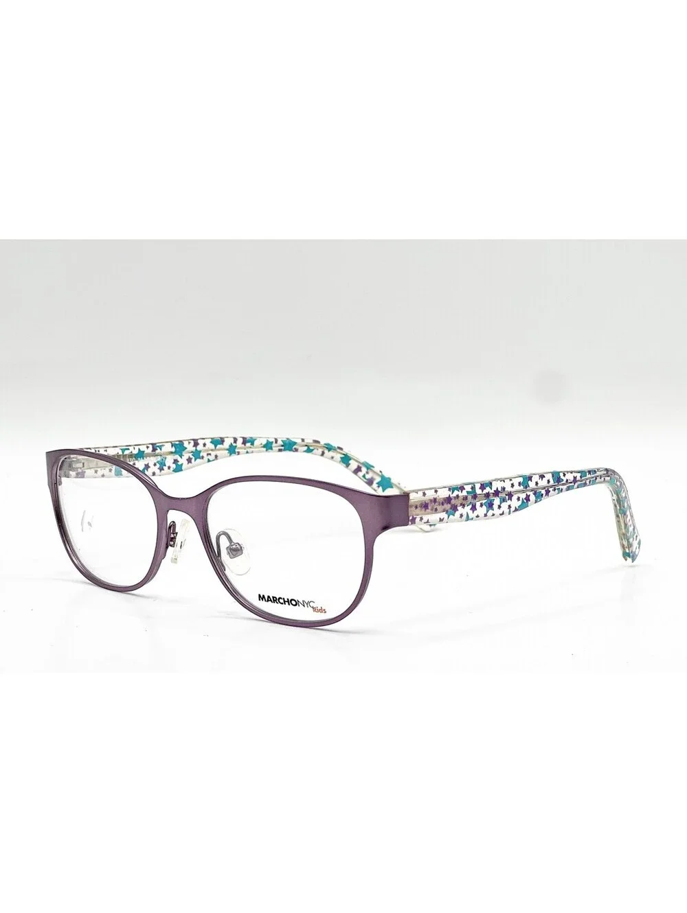 Marchon Nyc Kids Celeste 513 Lavender Authentic Eyeglasses 49-16-130